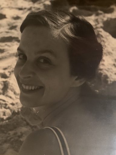 A picture of my grandmother, at approximately my age